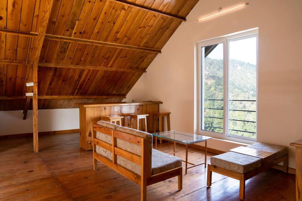 Hilltop 3Bhk Cottage L Camp Bagicha Mukteshwar Exterior photo