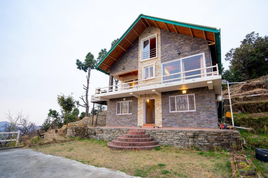 Hilltop 3Bhk Cottage L Camp Bagicha Mukteshwar Exterior photo